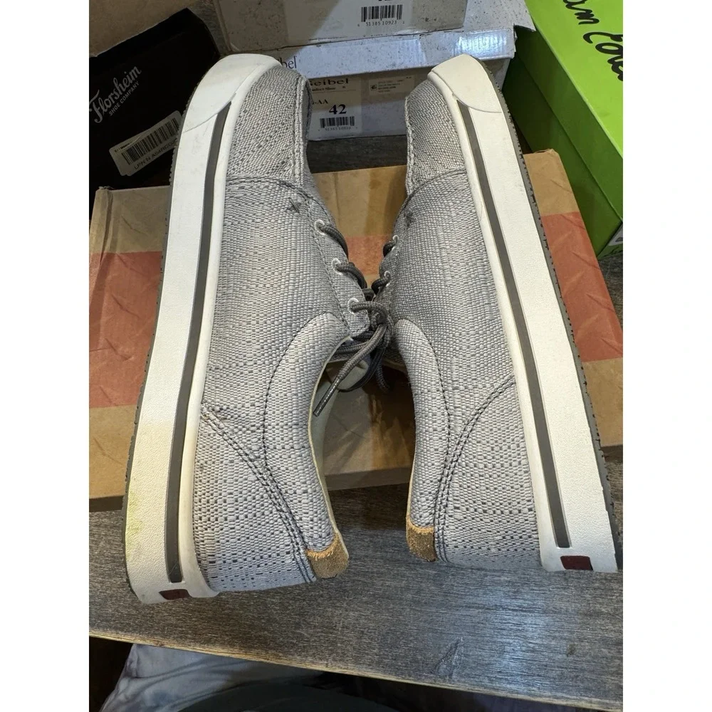 Twisted X Hooey Men Loper Shoes Grey Brown Size 10.5 Casual Work Western MHYC018
